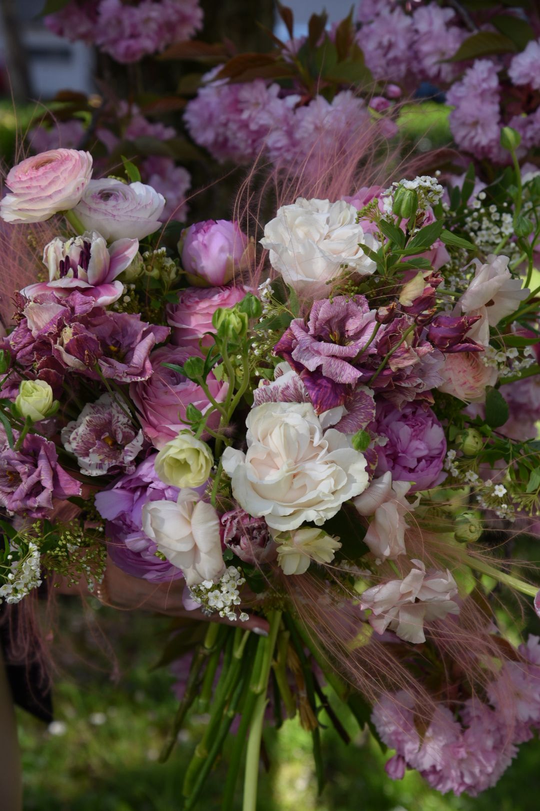 Bouquet de mariée doux