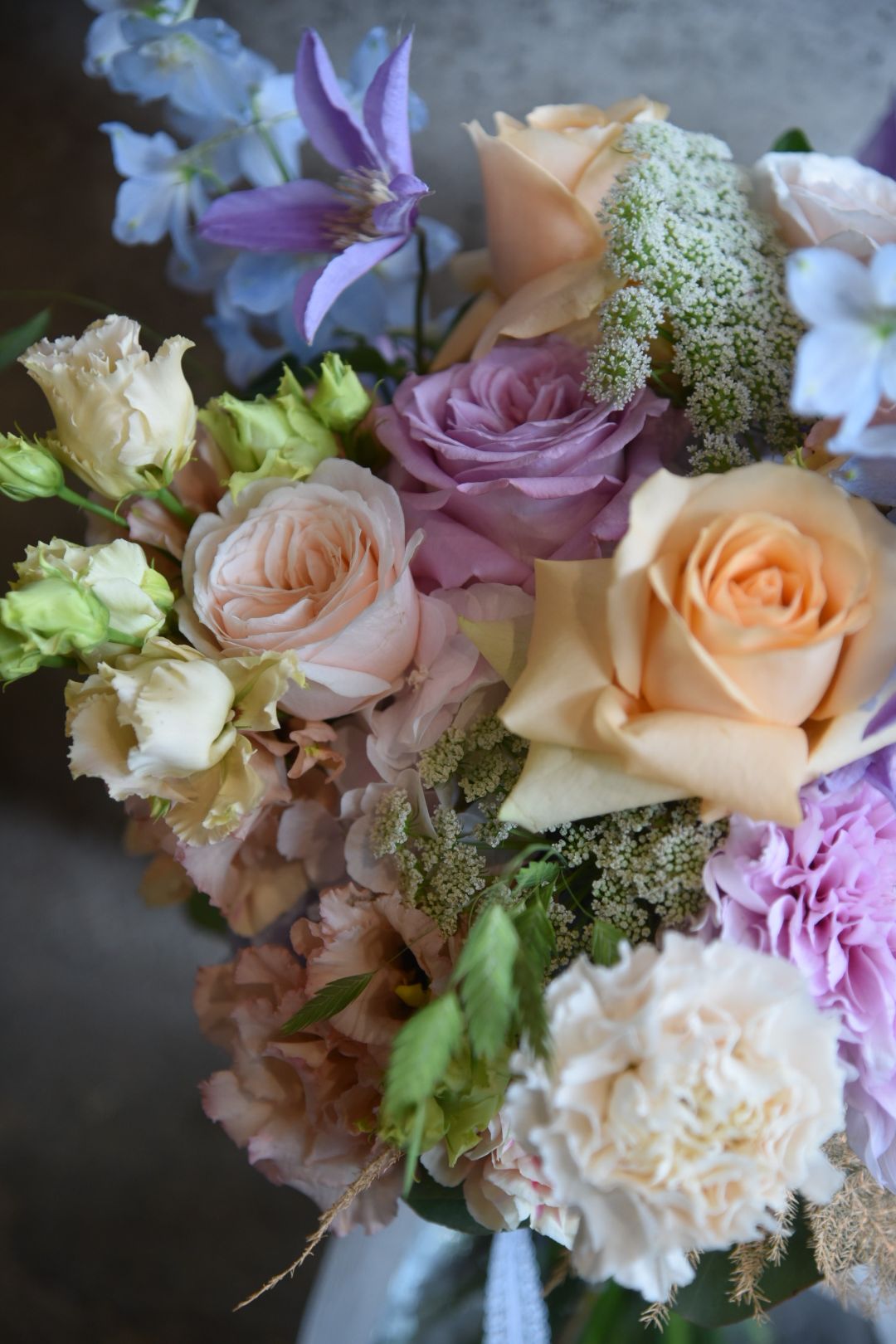 Bouquet de mariée doux